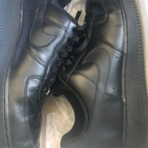Black Air Force 1s